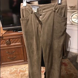 Teenflo crushed velvet pants by Maurice Tabia